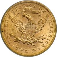 1895 $10 Liberty. PCGS MS62 - 2