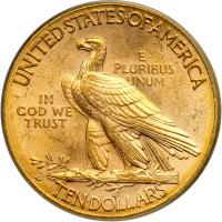 1910-D $10 Indian. PCGS MS61 - 2