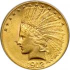 1912 $10 Indian. PCGS MS62