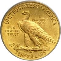 1913 $10 Indian. PCGS MS62 - 2