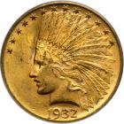 1932 $10 Indian. PCGS MS62