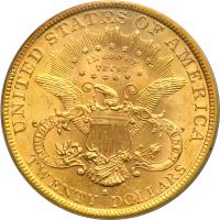 1884-S $20 Liberty. PCGS AU58 - 2