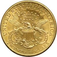 1904-S $20 Liberty. EF - 2