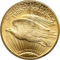 1925 $20 St. Gaudens. PCGS MS63 - 2