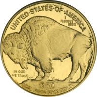 2006-W $50 Gold Buffalo. NGC PF70 - 2