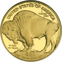 2006-W $50 Gold Buffalo. NGC PF70 - 2