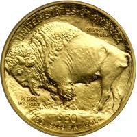 2011 $50 Gold Buffalo. ANACS MS70 - 2