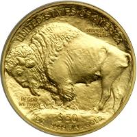 2011 $50 Gold Buffalo. ANACS MS70 - 2