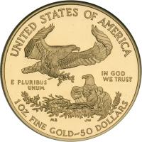 2004-W $50 Gold Eagle. NGC PF70 - 2