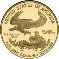 2006-W $50 Gold Eagle. NGC PF70 - 2