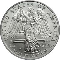 2008-W $100 Platinum Eagle. PCGS MS70 - 2