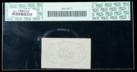 1862, 50&cent; Fractional Currency. Back Specimen. First Issue, straight edges, without monogram. PCGS Extremely Fine 40 - 2