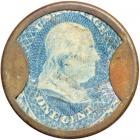 "AYER'S SARSAPARILLA" EP-4A, HB-28, S-13, 1&cent; Medium AYER'S, Plain frame. VF