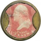 "BURNETT'S COCOAINE KALLISTON" EP-39, HB-74, S-45 3&cent;. EF
