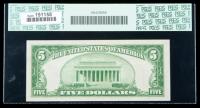 1928-B, $5 Federal Reserve Note. DGS. PCGS Very Choice New 64PPQ - 2