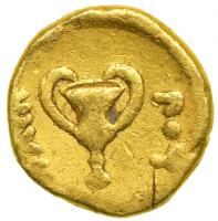 Macedonian Kingdom. Phillip II, 359-336 BC. Gold 1/8 Stater (1.01g). VF - 2
