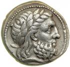 Macedonian Kingdom. Phillip II, 359-336 BC. AR Tetradrachm (13.98g). VF