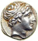 Macedonian Kingdom. Phillip II, 359-336 BC. AR 1/5th Tetradrachm (2.62g). EF