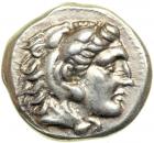 Macedonian Kingdom. Alexander III, the Great, 336-323 BC. AR Drachm (4.23g). EF