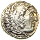 Macedonian Kingdom. Alexander III, the Great, 336-323 BC. AR Drachm (4.25g). AEF