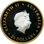 Australia. 20 Dollars, 2001. BU