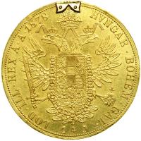 Austria. 4 Ducats, 1878. VF - 2