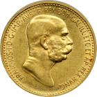 Austria. 10 Corona, 1909. EF
