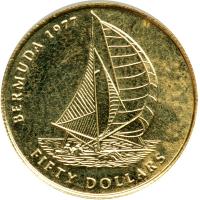 Bermuda. 50 Dollars, 1977. UNC - 2