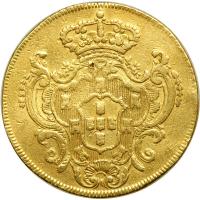Brazil. 6400 Reis, 1781 (Rio). VF - 2