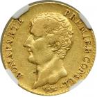 France. 20 Francs, AN 12-A (1802-1804). NGC EF40