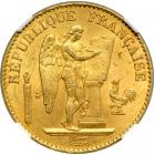 France. 20 Francs, 1877-A. NGC MS63