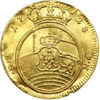 German States - Prussia. Ducat, 1728-EGN. VF - 2