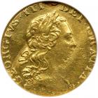 Great Britain. &frac14; Guinea, 1762. ANACS VF20