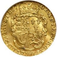 Great Britain. &frac14; Guinea, 1762. ANACS VF20 - 2