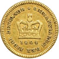 Great Britain. 1/3 Guinea, 1804. F - 2