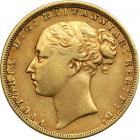 Great Britain. Sovereign, 1872. VF