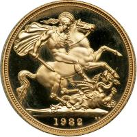 Great Britain. Sovereign, 1982. PF - 2