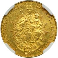 Hungary. Ducat, 1848. NGC AU - 2