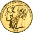 Mexico. Fantasy Gold Medal, 1866-1867 (c.1960's). EF