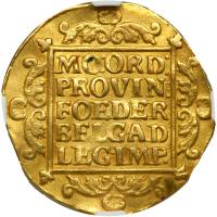 Netherlands - Holland. Ducat, 1736. NGC EF - 2