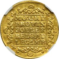 Netherlands - Holland. Ducat, 1777. NGC EF - 2
