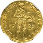 Netherlands - Holland. Ducat, 1780. NGC AU