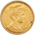 Netherlands. 5 Gulden, 1912. VF