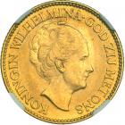 Netherlands. 10 Gulden, 1925. NGC MS65