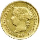 Philippines. Peso, 1863. EF