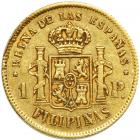 Philippines. Peso, 1868. EF