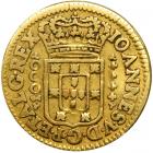 Portugal. 1000 Reis, 1716. VF