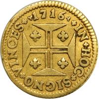 Portugal. 1000 Reis, 1716. VF - 2
