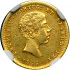 Portugal. 1000 Reis, 1855. NGC AU53