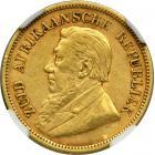 South Africa. &frac12; Pond, 1895. NGC EF